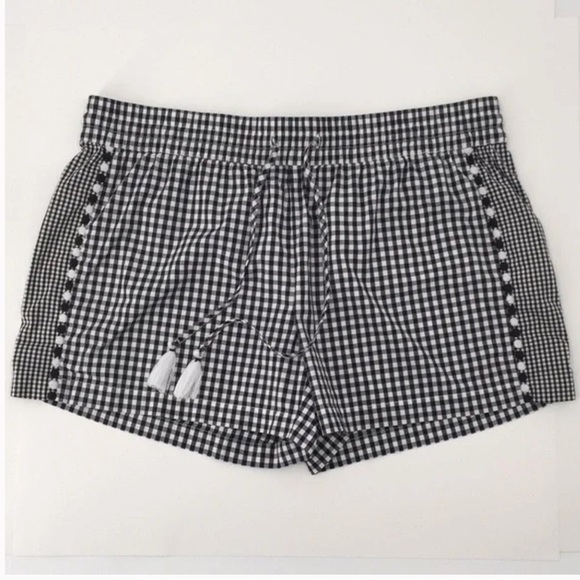 Vineyard Vines Pants - Vineyard Vines Mixed Gingham Embroidered Pull On Shorts